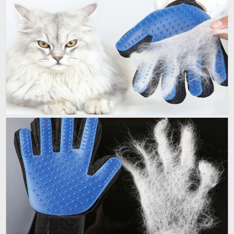 Rubber Glove Cleaning - 애완동물 그루밍 장갑 실리콘 브러시 마사지
