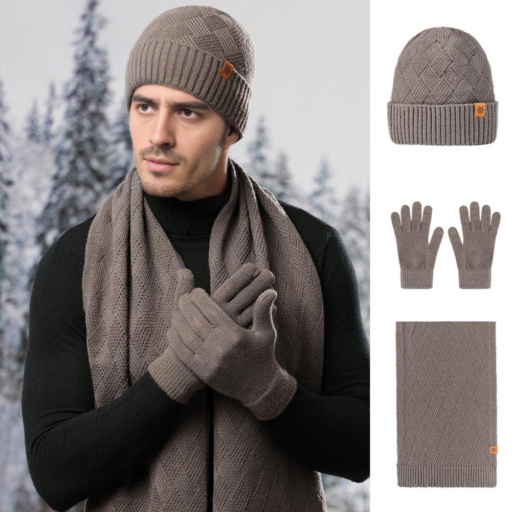 통기성 좋은 아크릴 소재 남성용 겨울 모자 스카프 장갑 - Winter Glove Insulated 리뷰 및 가격