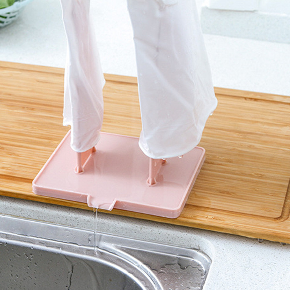 1개입 프리미엄 플라스틱 다기능 배수대 고무장갑 보관  - Dish Glove Rubber 리뷰 및 가격