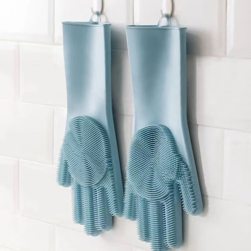 실리콘 설거지 장갑, 매직 장갑, 내구성, 내마모성,  - Dish Glove Rubber 리뷰 및 가격