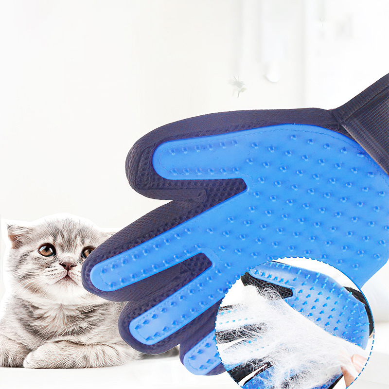애완동물 그루밍 장갑 실리콘 브러시 마사지 탈모 방지  - Rubber Glove Cleaning 리뷰 및 가격