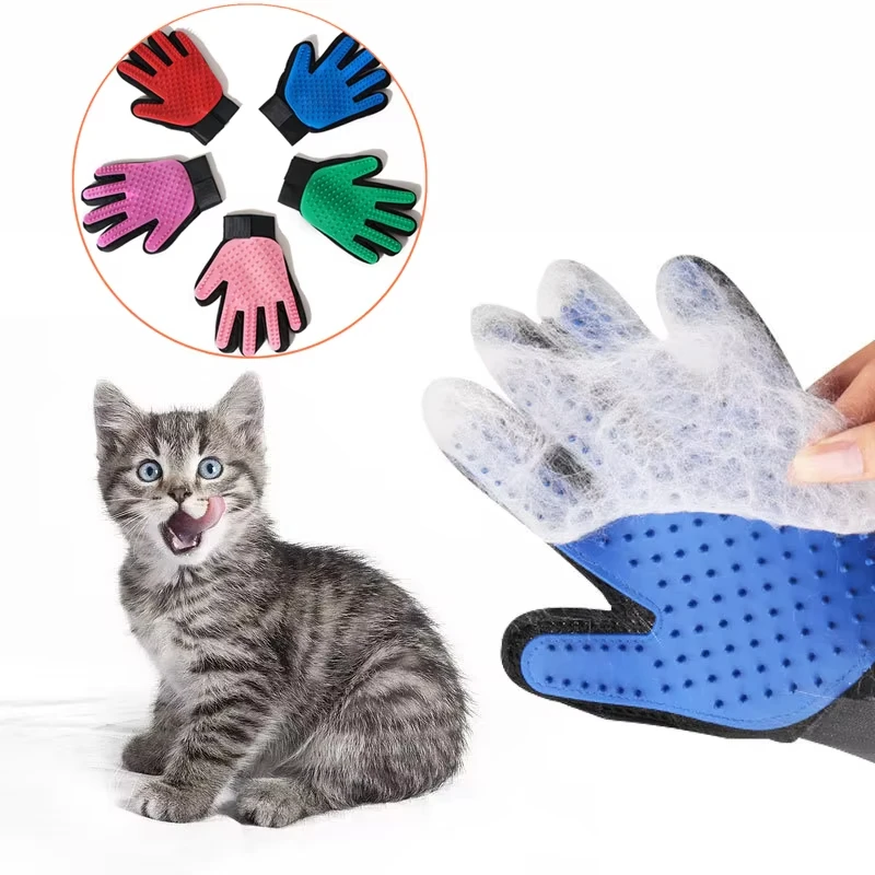 반려동물 장갑 고양이 그루밍 장갑 고양이 털 제거 브러 - Rubber Glove Cleaning 리뷰 및 가격