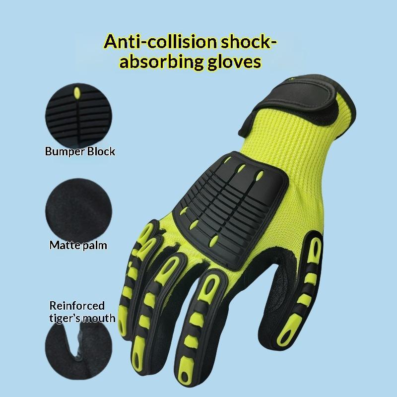 절단 방지 안전 작업 장갑, 진동 방지, 충격 방지,  - Work Glove Impact 리뷰 및 가격